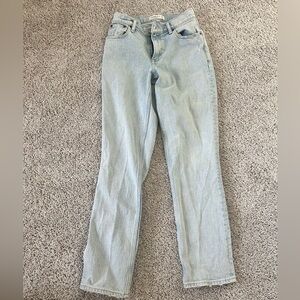 Abercrombie curve love 90s straight low rise jeans